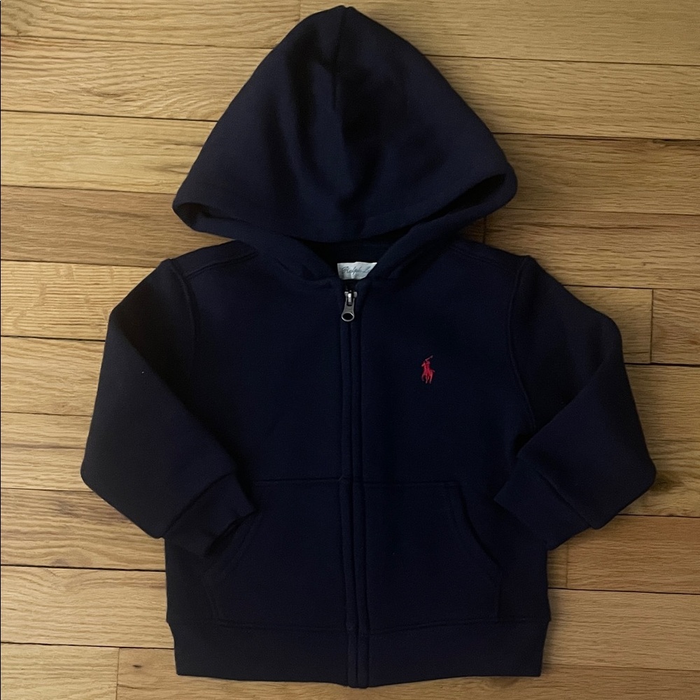 Ralph Lauren Dark Blue Kids Hoodie